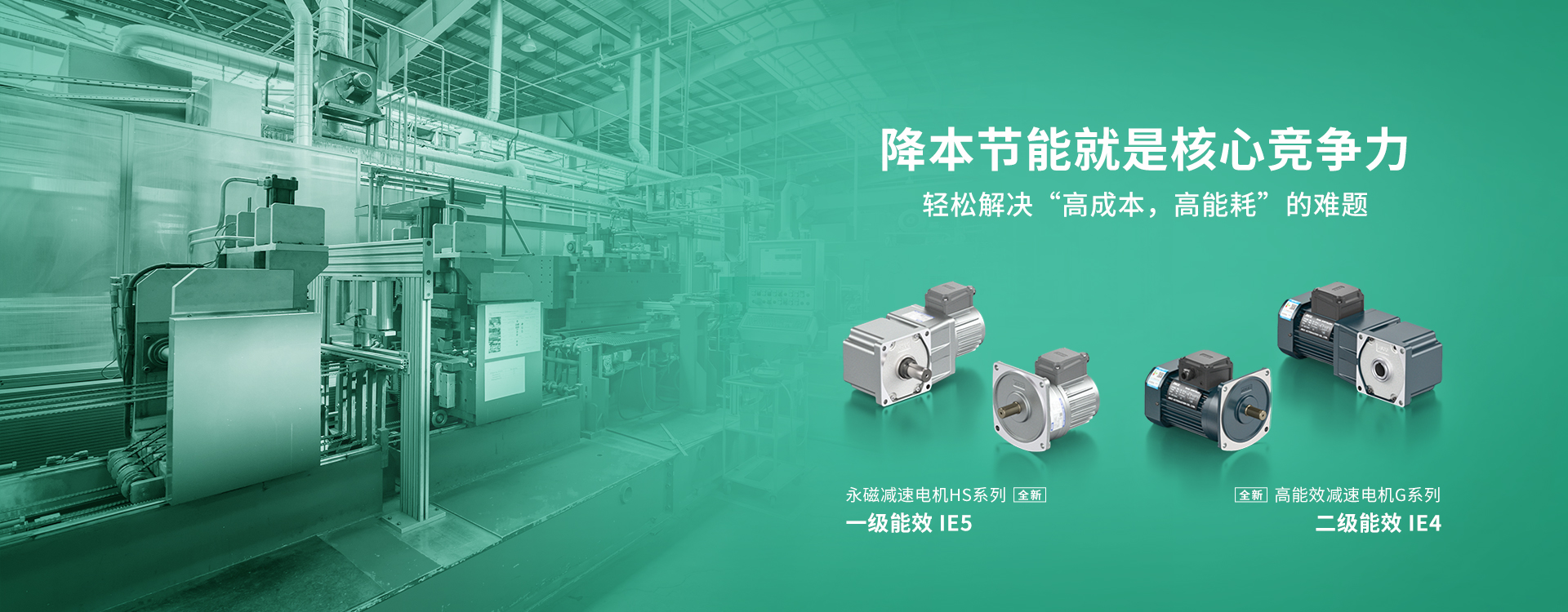 高能效减速电机